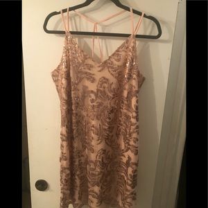 Sequined party dress